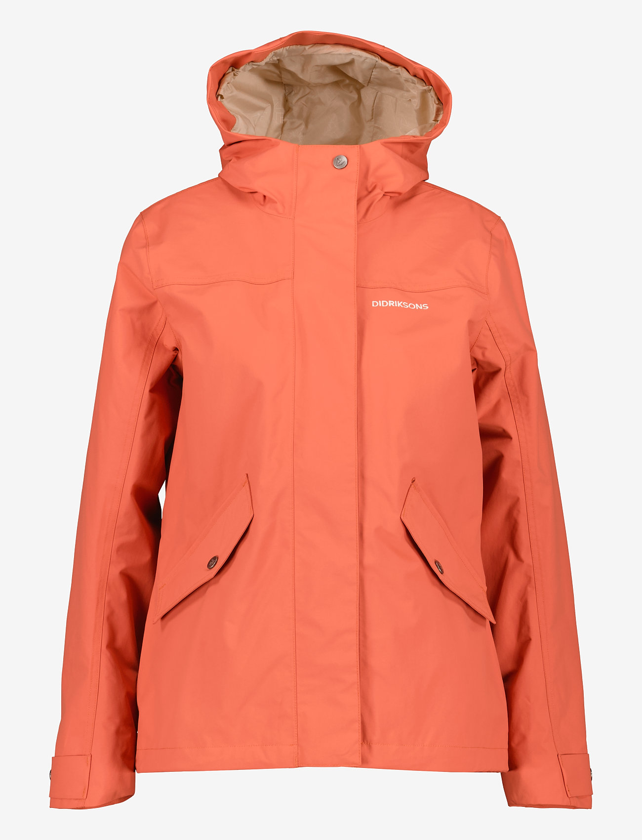 Didriksons - SOFIA WNS JKT - regenmäntel - brique red - 0