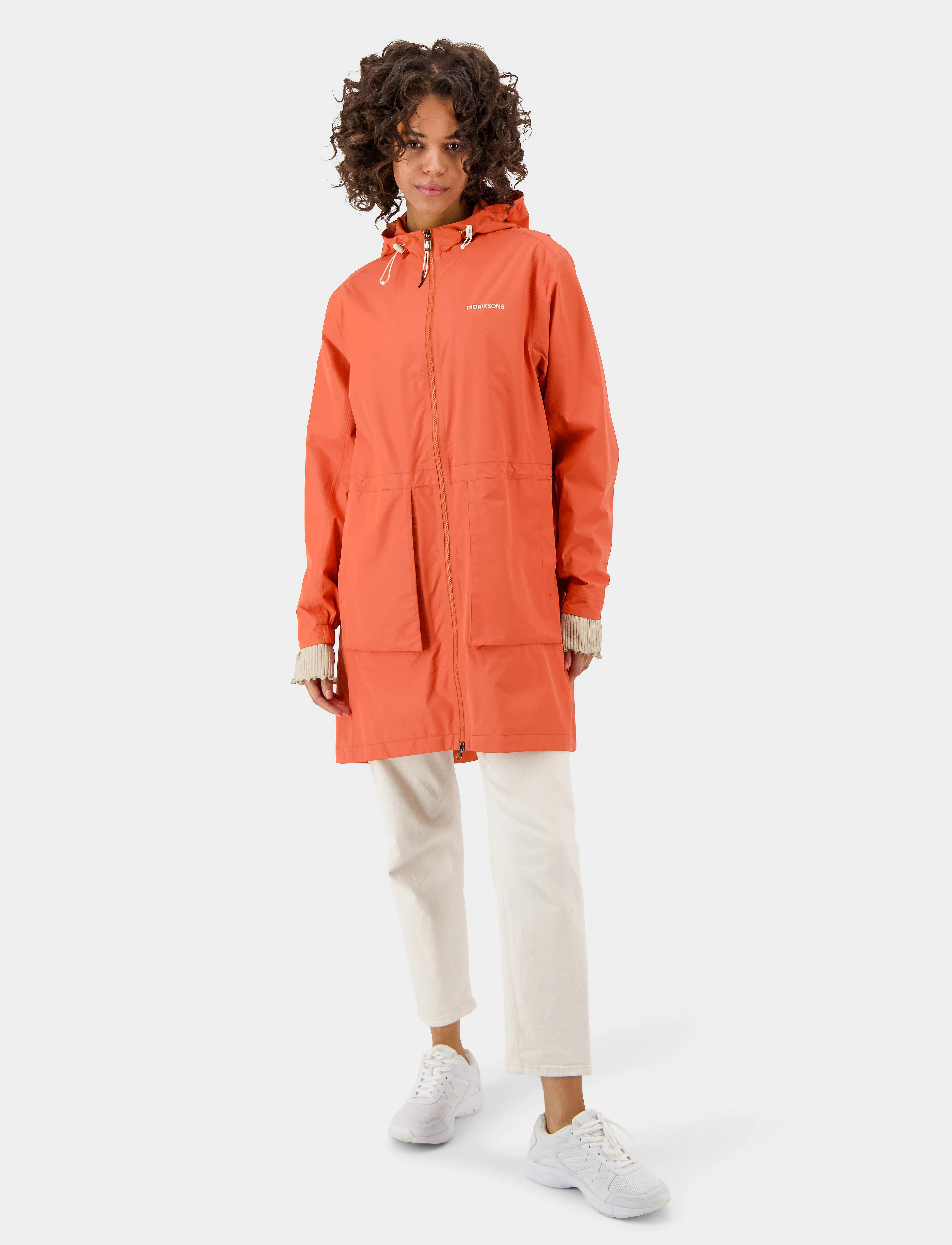 Didriksons - BELLA WNS PARKA 2 - ytterkläder - brique red - 3