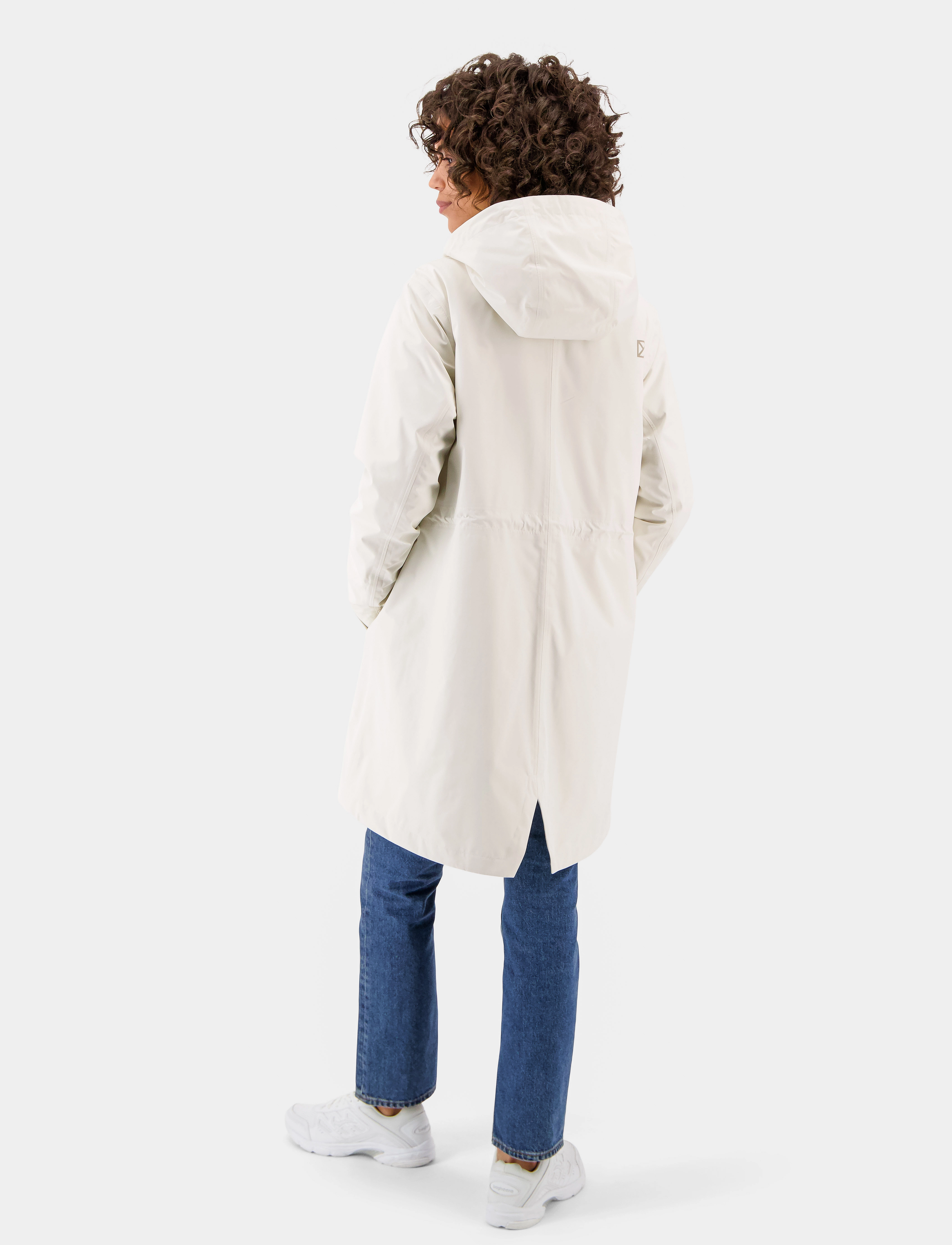 Didriksons - BELLA WNS PARKA 2 - overtøj - cream white - 5