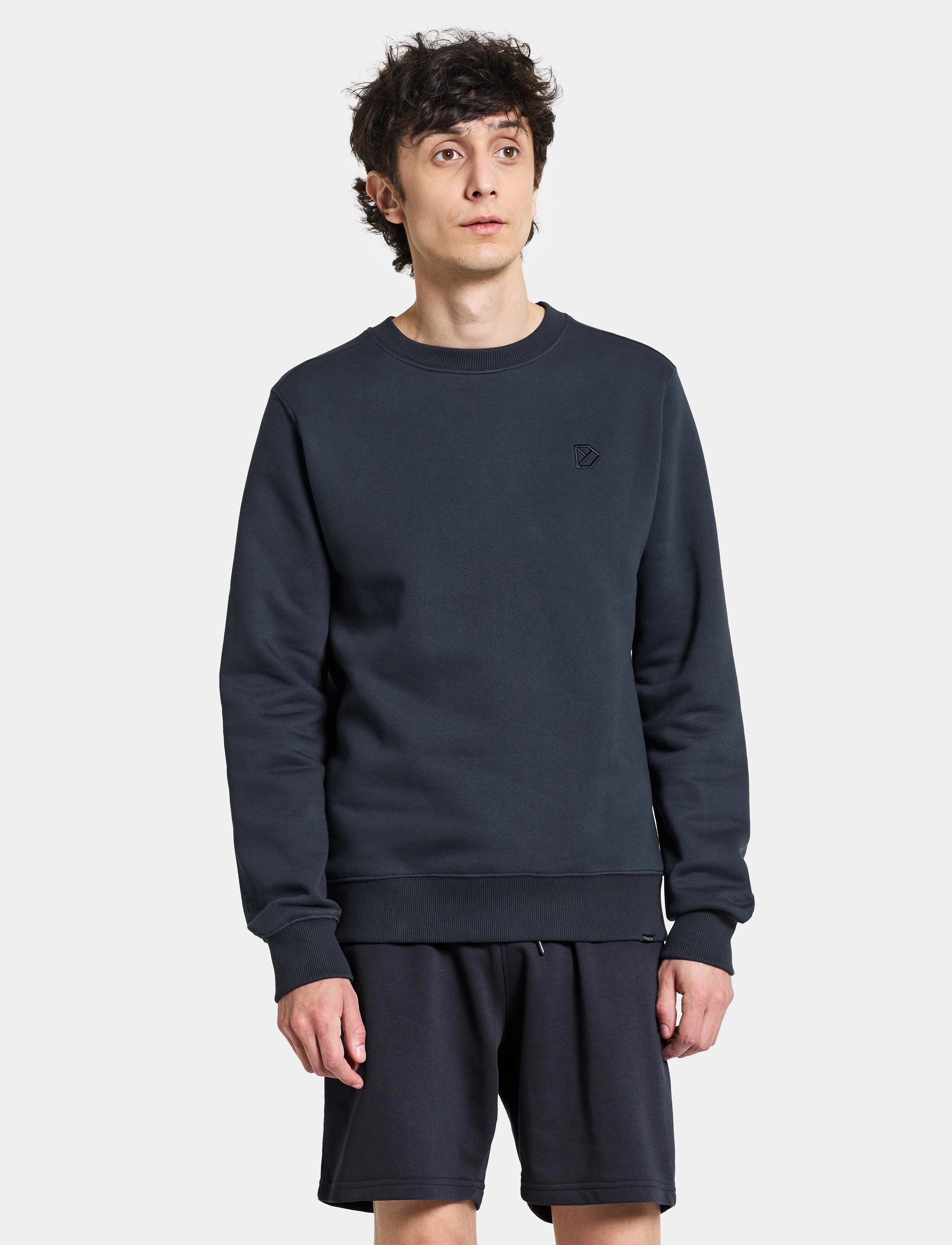 Didriksons Fyn Men's Sweater, S, Sweatshirts & Hoodies, Marineblau - Sweatshirts, Männerswear