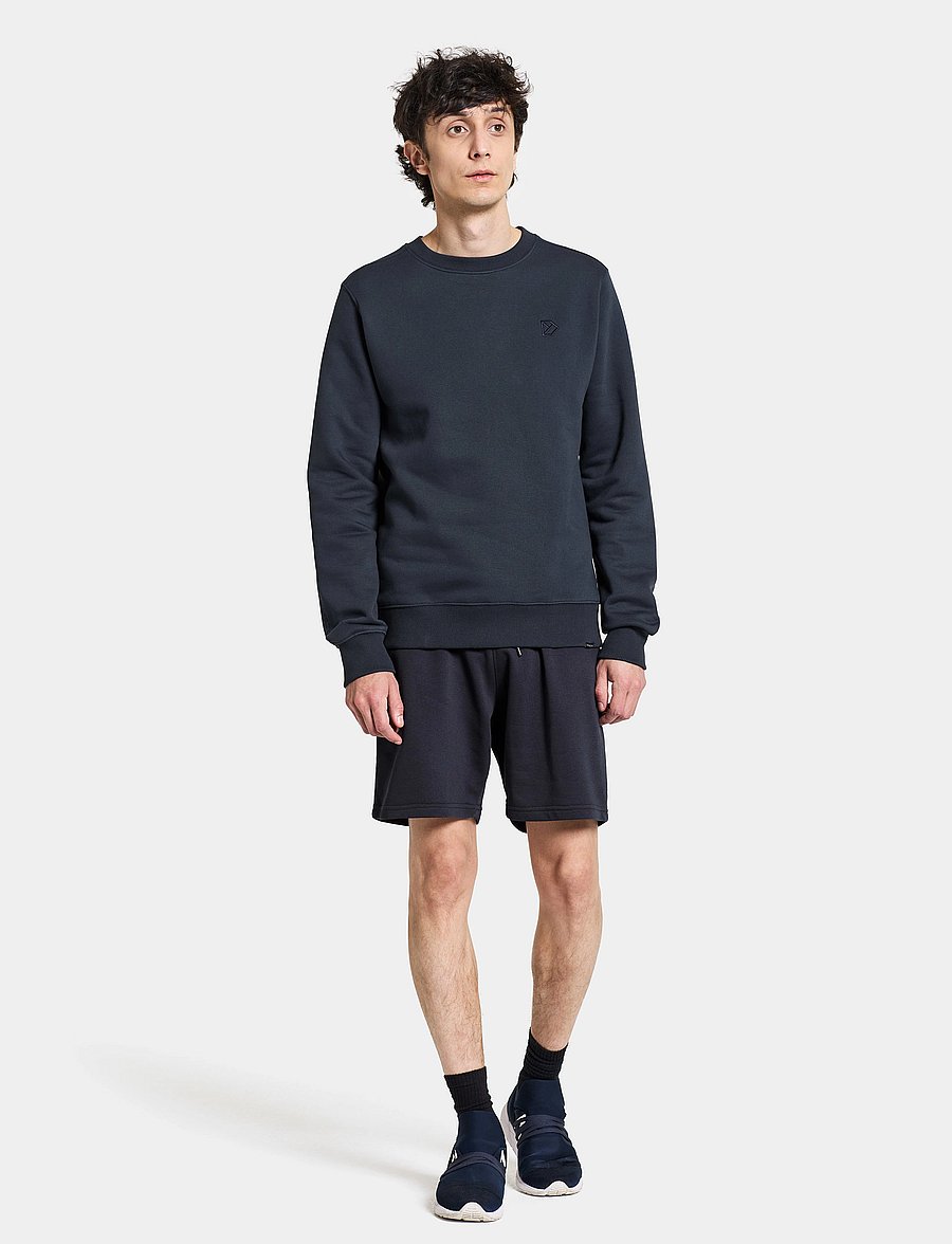 Didriksons - Fyn Men's Sweater - tops - navy - 3