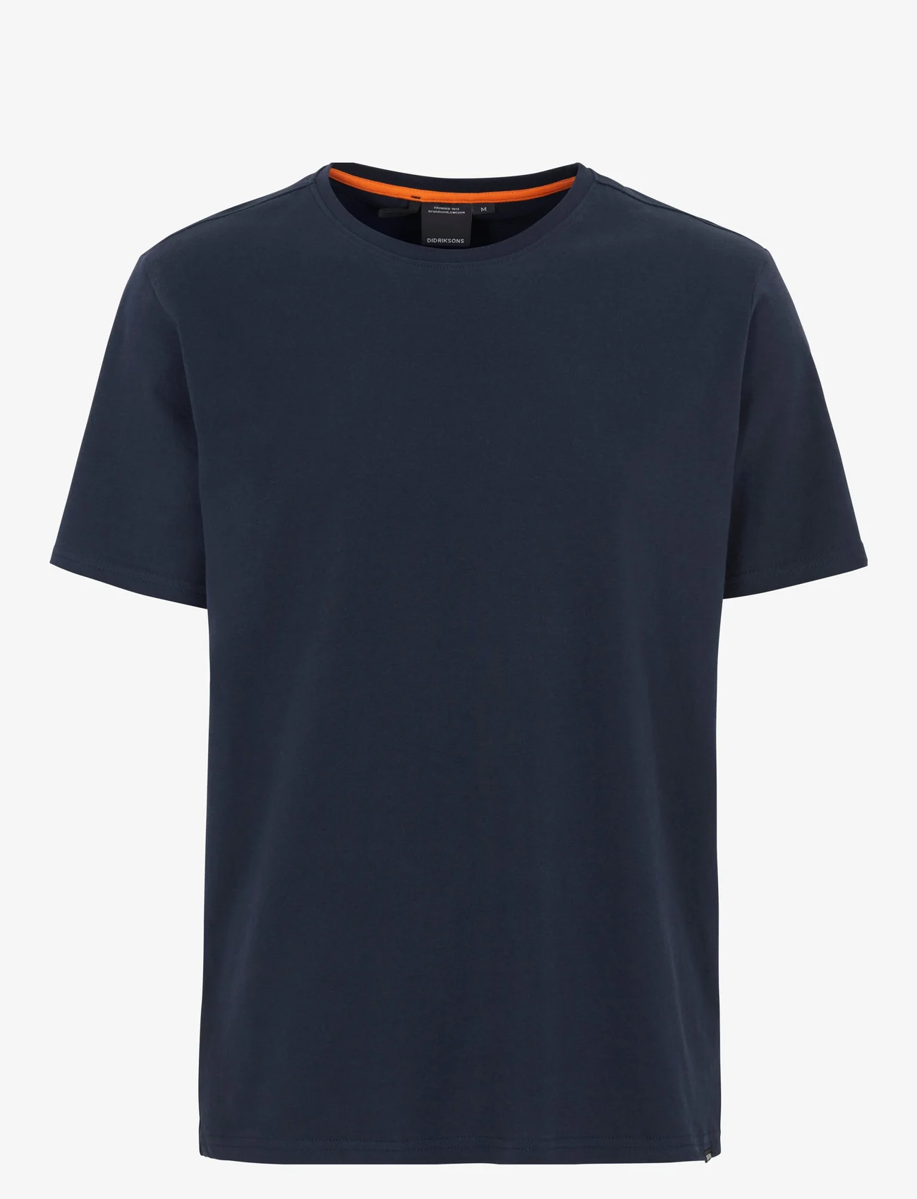 Didriksons - HARALD USX T-SHIRT 3 - kortærmede t-shirts - dark night blue - 1
