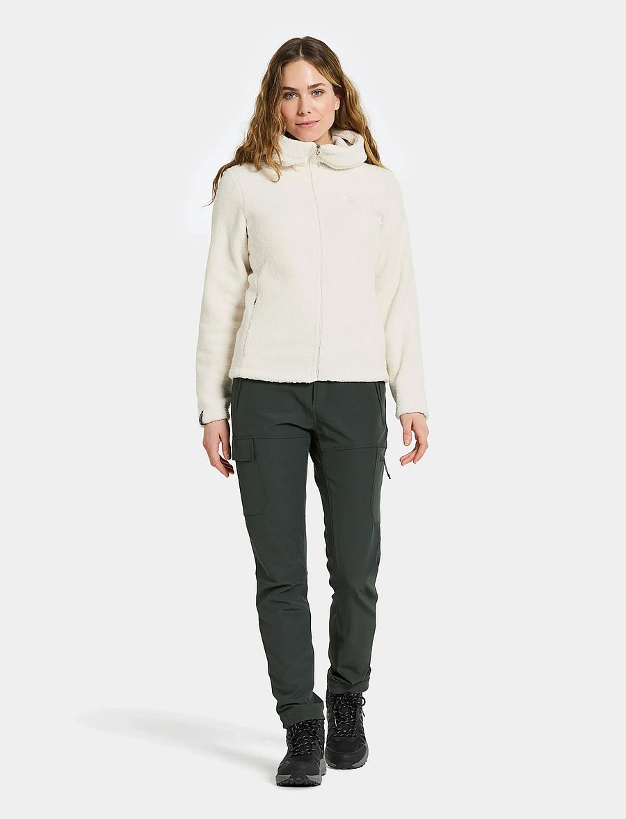 Didriksons - Anniken Full-Zip - oberteile - shell white - 3
