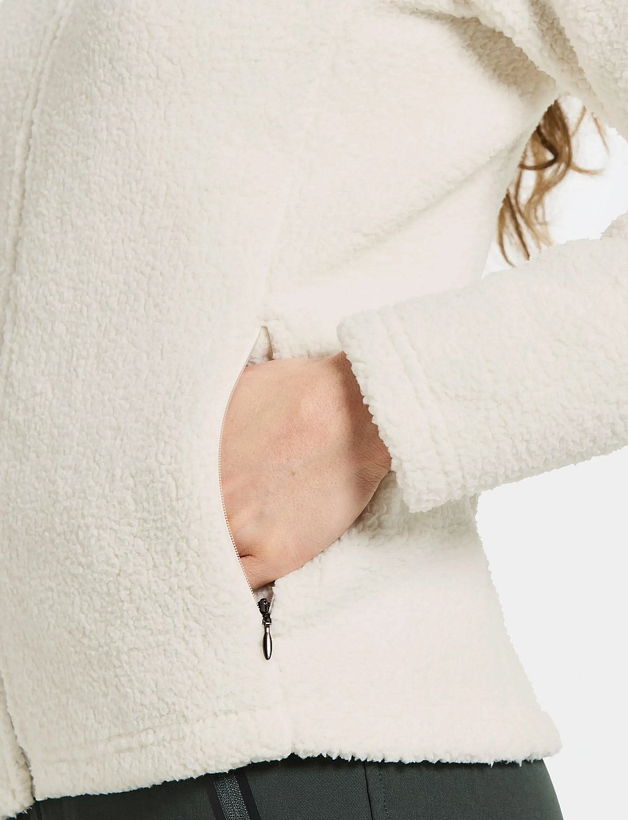 Didriksons - Anniken Full-Zip - oberteile - shell white - 3