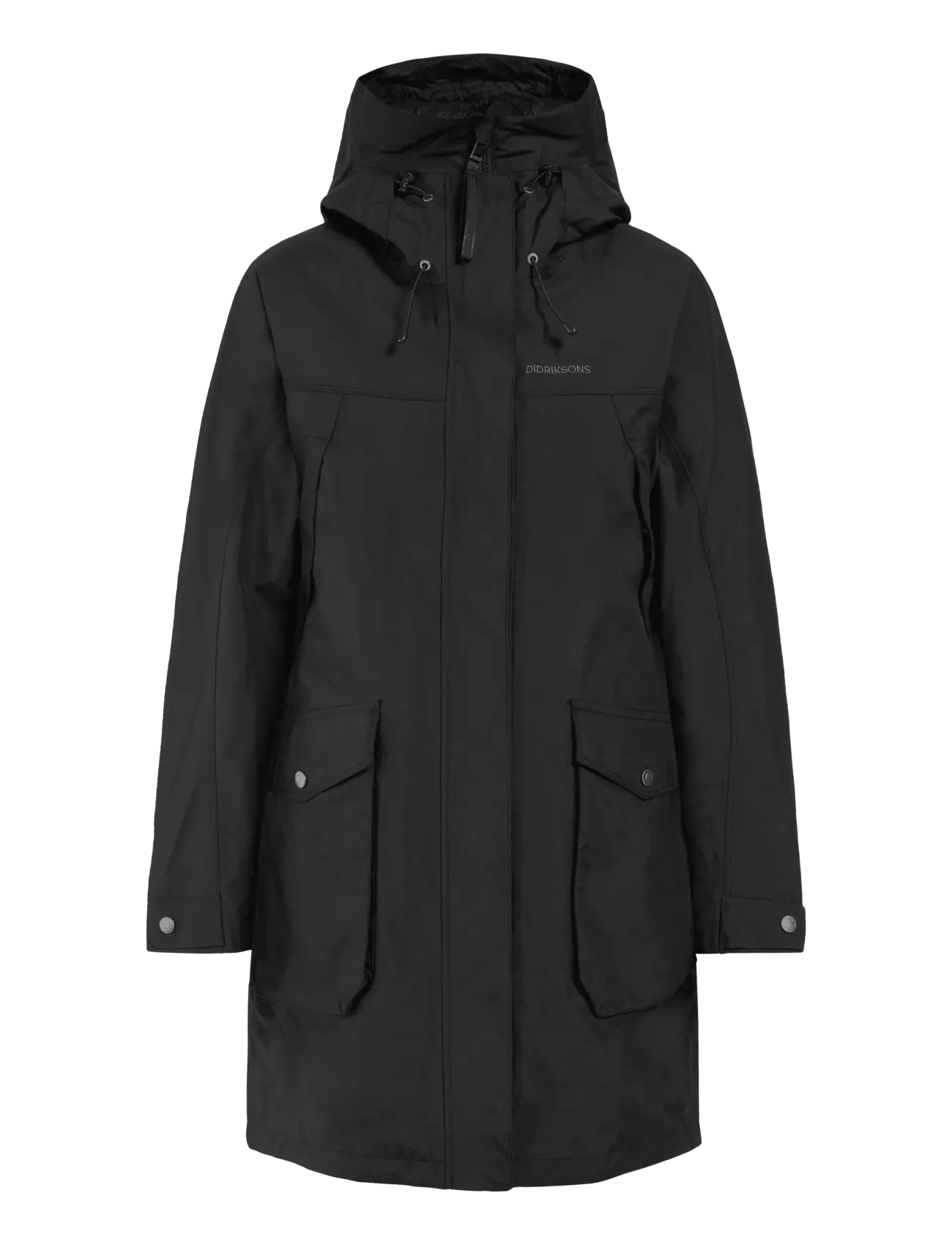 Didriksons THELMA WNS PARKA 10 - Didriksons - BLACK / black