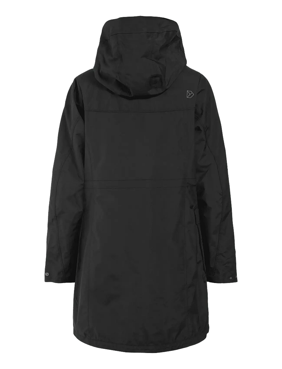 Didriksons - THELMA WNS PARKA 10 - parkatakit - black - 2
