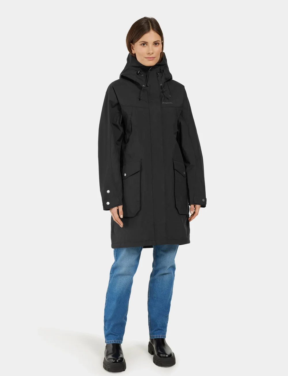 Didriksons - THELMA WNS PARKA 10 - parkasjackor - black - 3