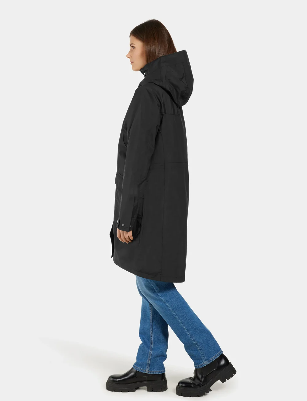 Didriksons - THELMA WNS PARKA 10 - parkasjackor - black - 5