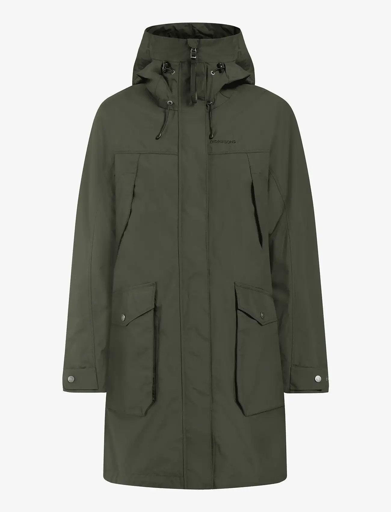 Didriksons - THELMA WNS PARKA 10 - parkad - deep green - 1