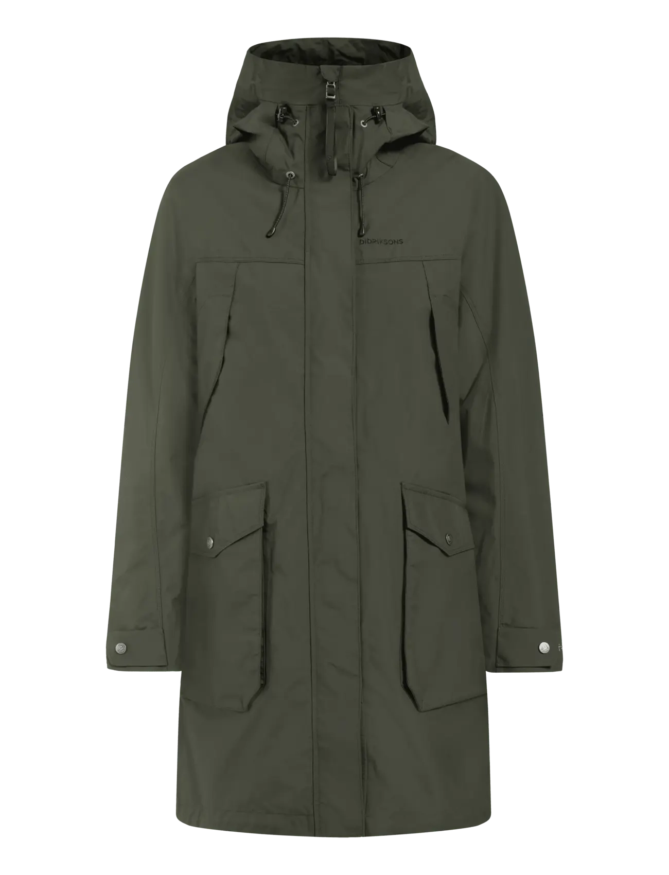 Didriksons THELMA WNS PARKA 10 - Didriksons - DEEP GREEN / green