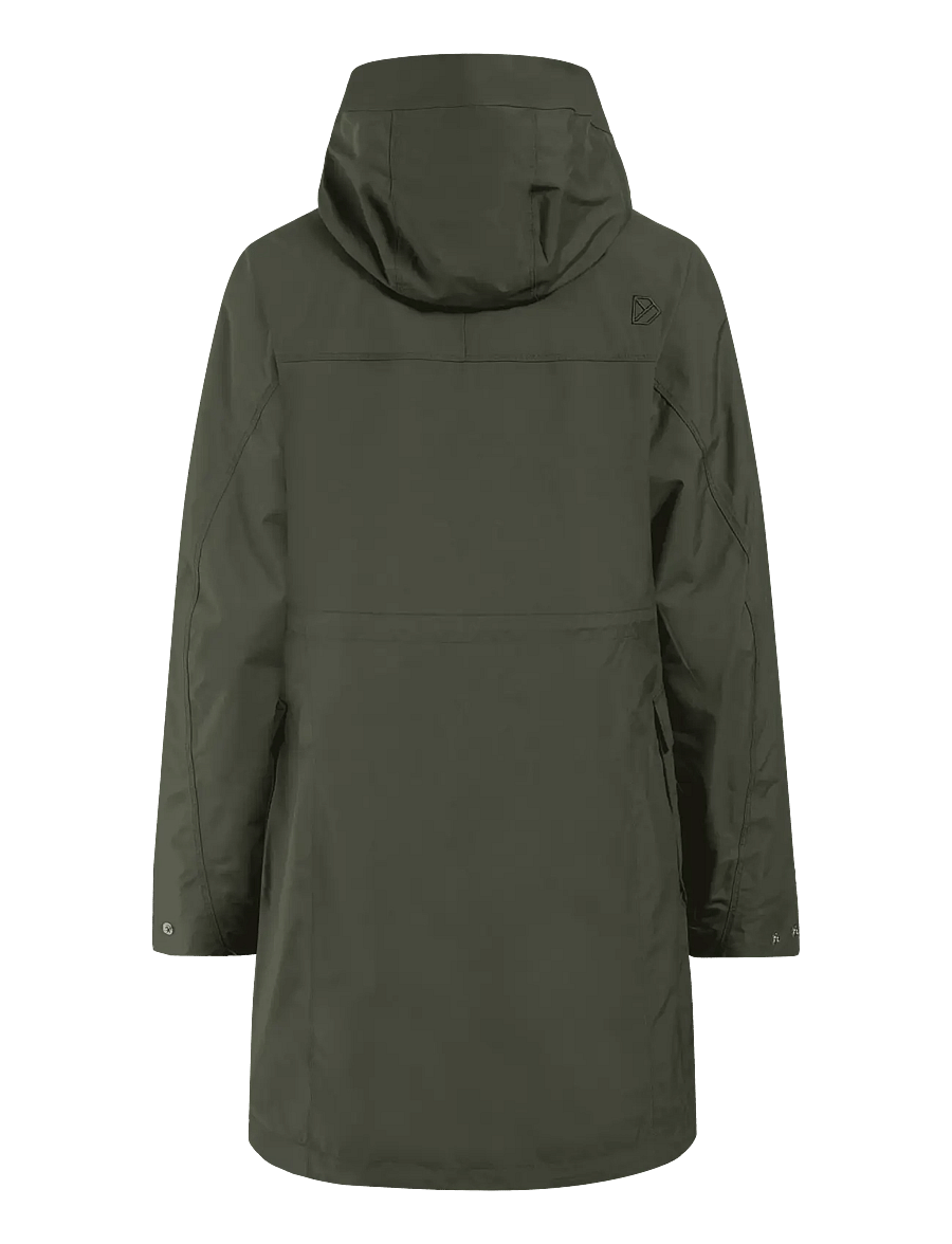 Didriksons - THELMA WNS PARKA 10 - parkasjackor - deep green - 2