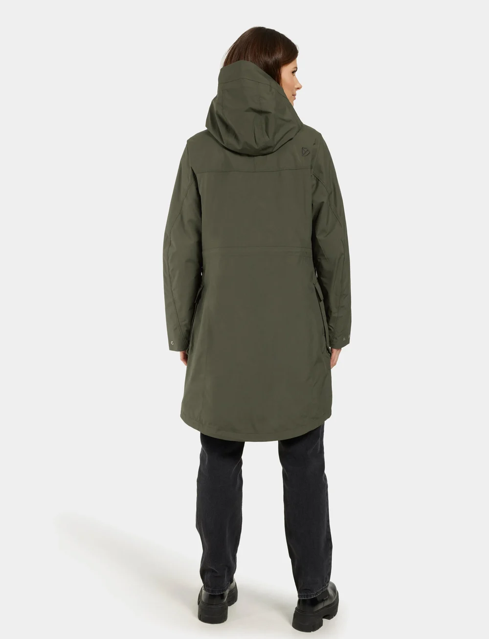 Didriksons - THELMA WNS PARKA 10 - parkasjackor - deep green - 4