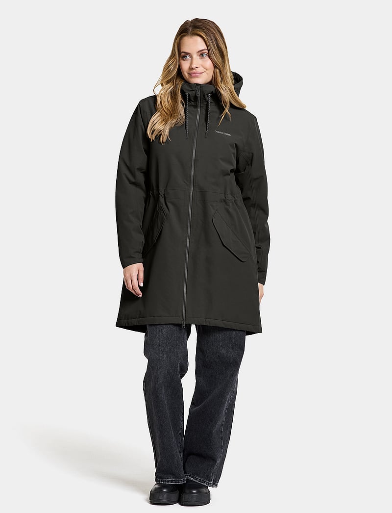 Didriksons - MARTA-LISA WNS PRK 2 - välijoped - black - 3