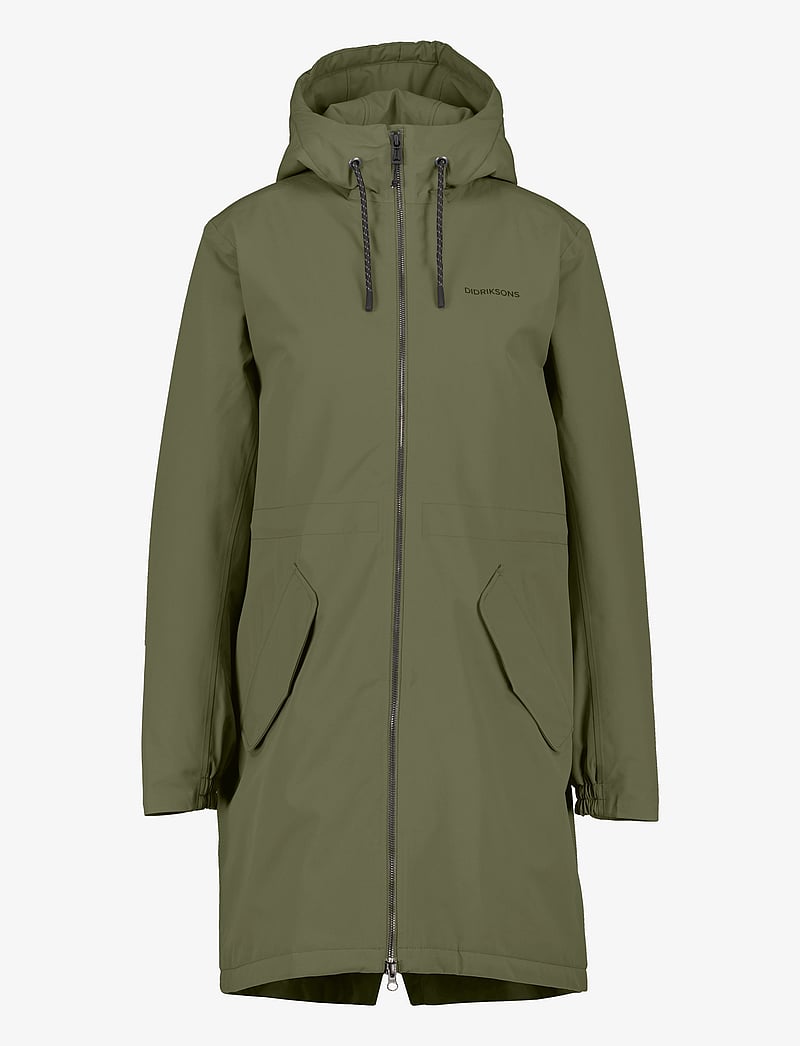 Didriksons - MARTA-LISA WNS PRK 2 - outdoor jacken - deep green - 1