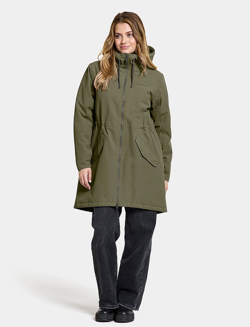 Didriksons - MARTA-LISA WNS PRK 2 - outdoor jacken - deep green - 3
