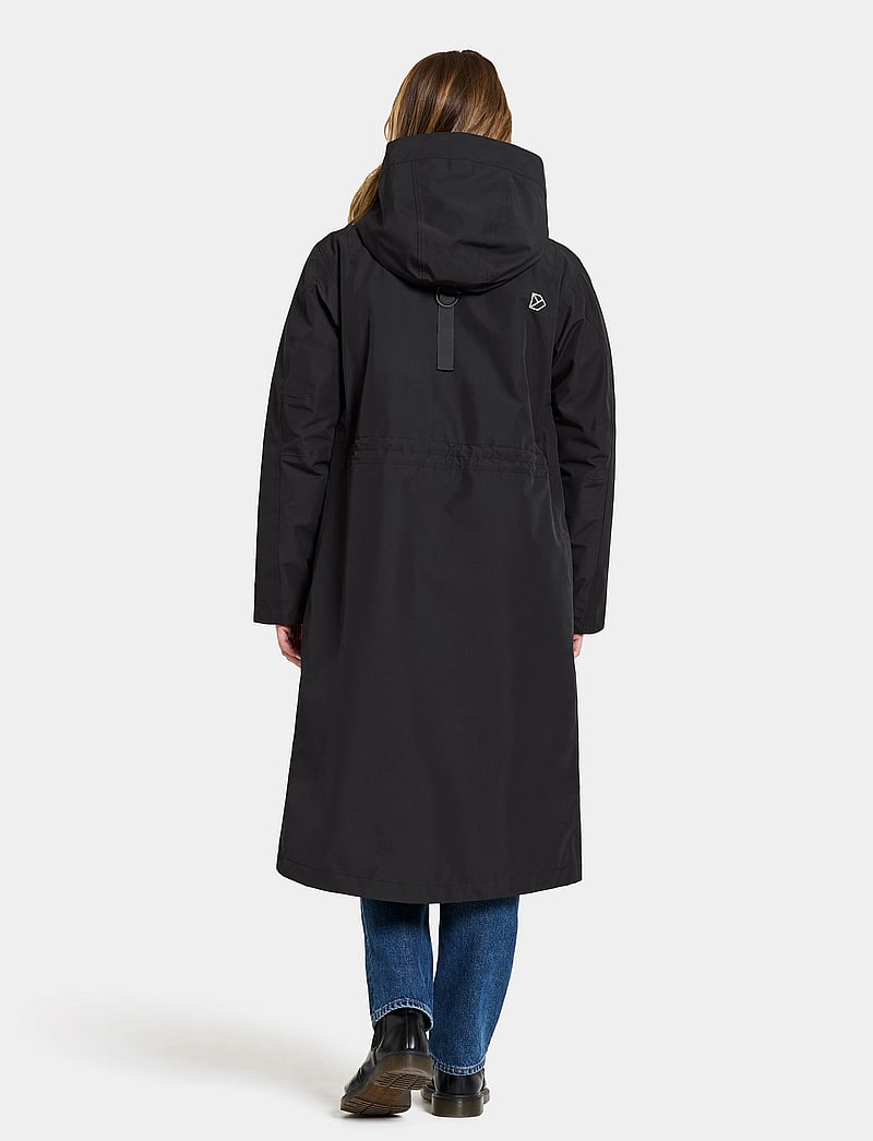 Didriksons - MIA WNS PARKA L - jacken - black - 5