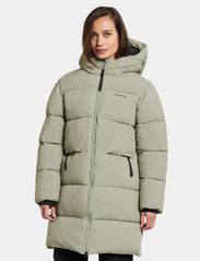 Didriksons - NOMI WNS PARKA 3 - pitkät toppatakit - wilted leaf - 2