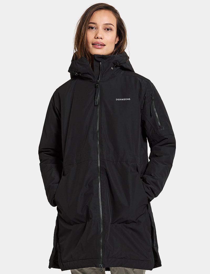 Didriksons - ELLA WNS PARKA 2 - jacken - black - 0