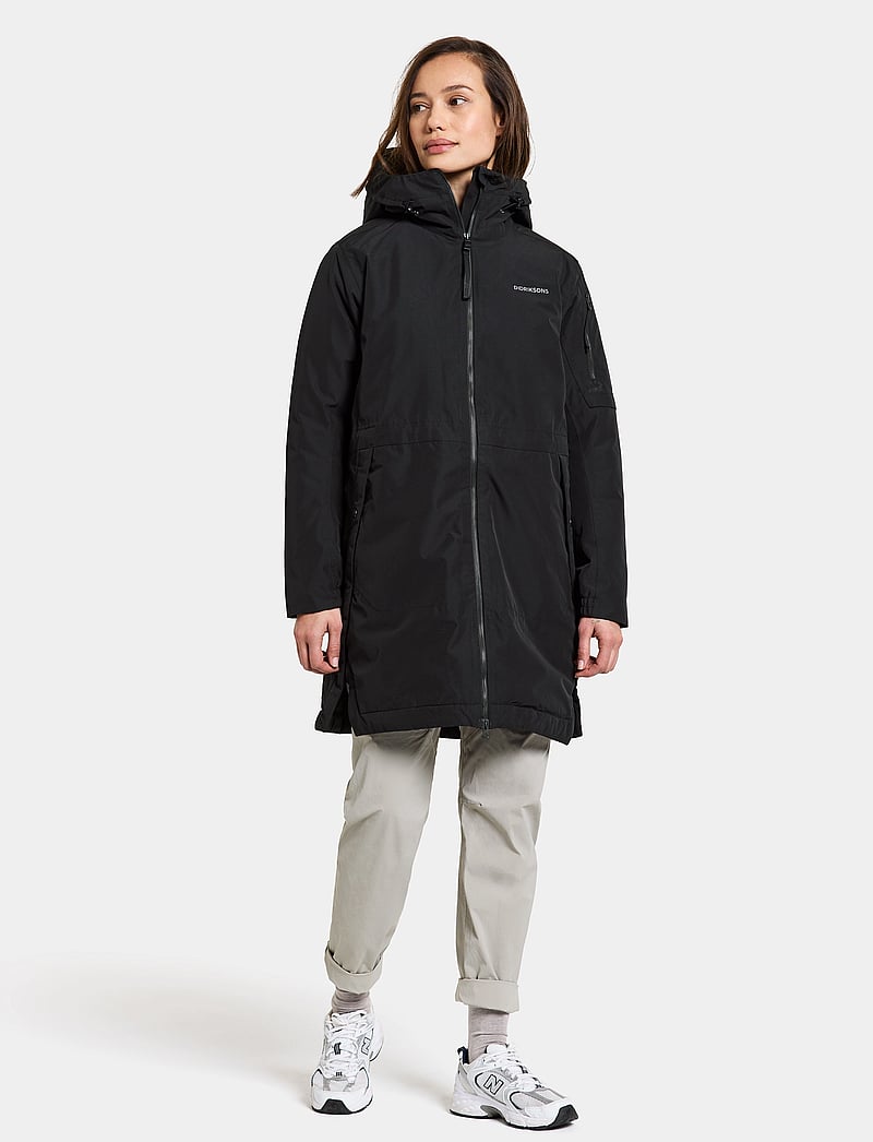 Didriksons - ELLA WNS PARKA 2 - jacken - black - 3