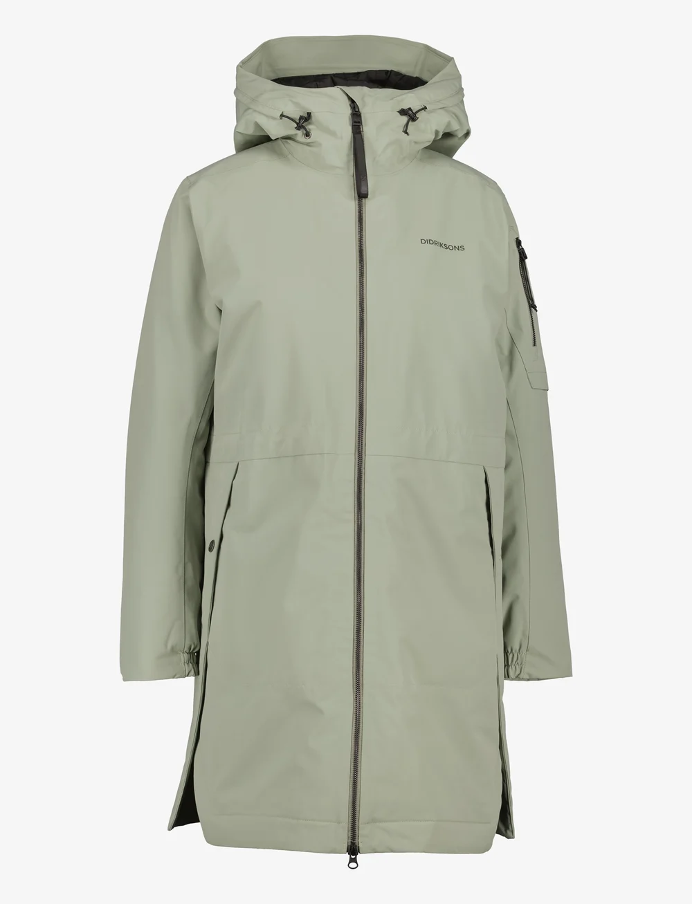 Didriksons - ELLA WNS PARKA 2 - jakker - wilted leaf - 1