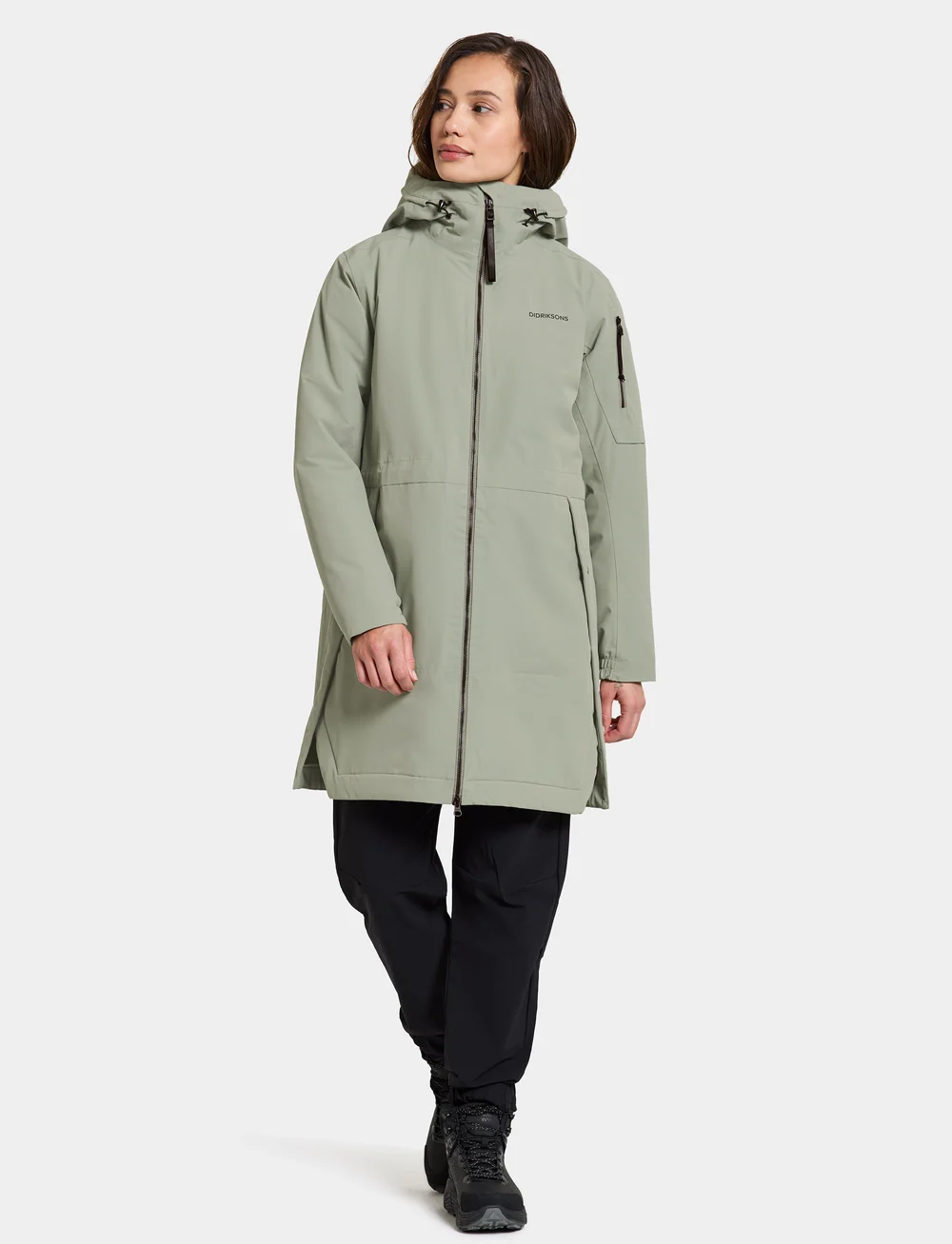Didriksons - ELLA WNS PARKA 2 - jakker - wilted leaf - 3