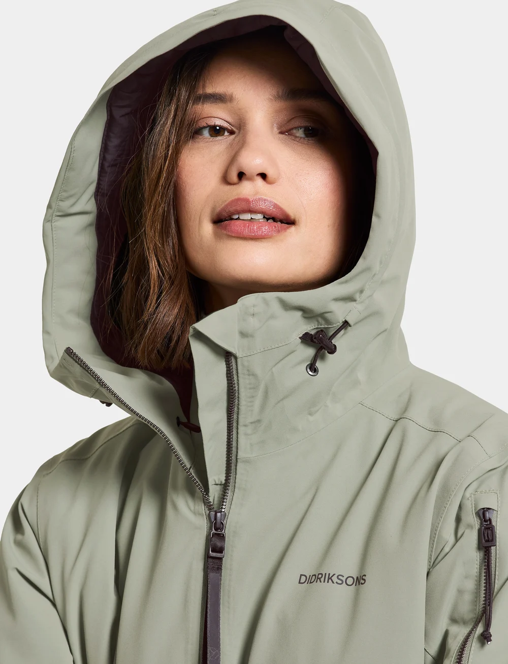 Didriksons - ELLA WNS PARKA 2 - jakker - wilted leaf - 4