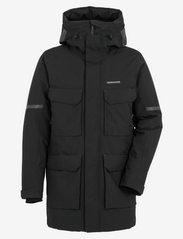 Didriksons - DREW USX PARKA 7 - winter jackets - black - 0