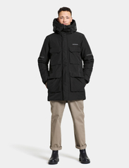 Didriksons - DREW USX PARKA 7 - winter jackets - black - 3