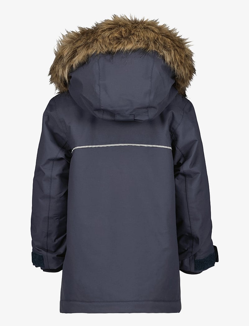 Didriksons - KURE KIDS PARKA 6 - jakas ar siltu oderi - navy - 2