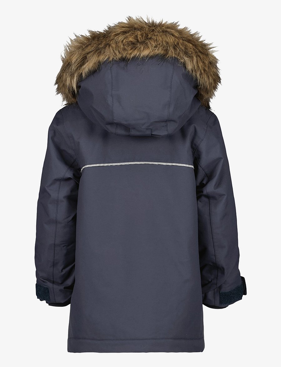 Didriksons - KURE KIDS PARKA 6 - toppatakit - navy - 2