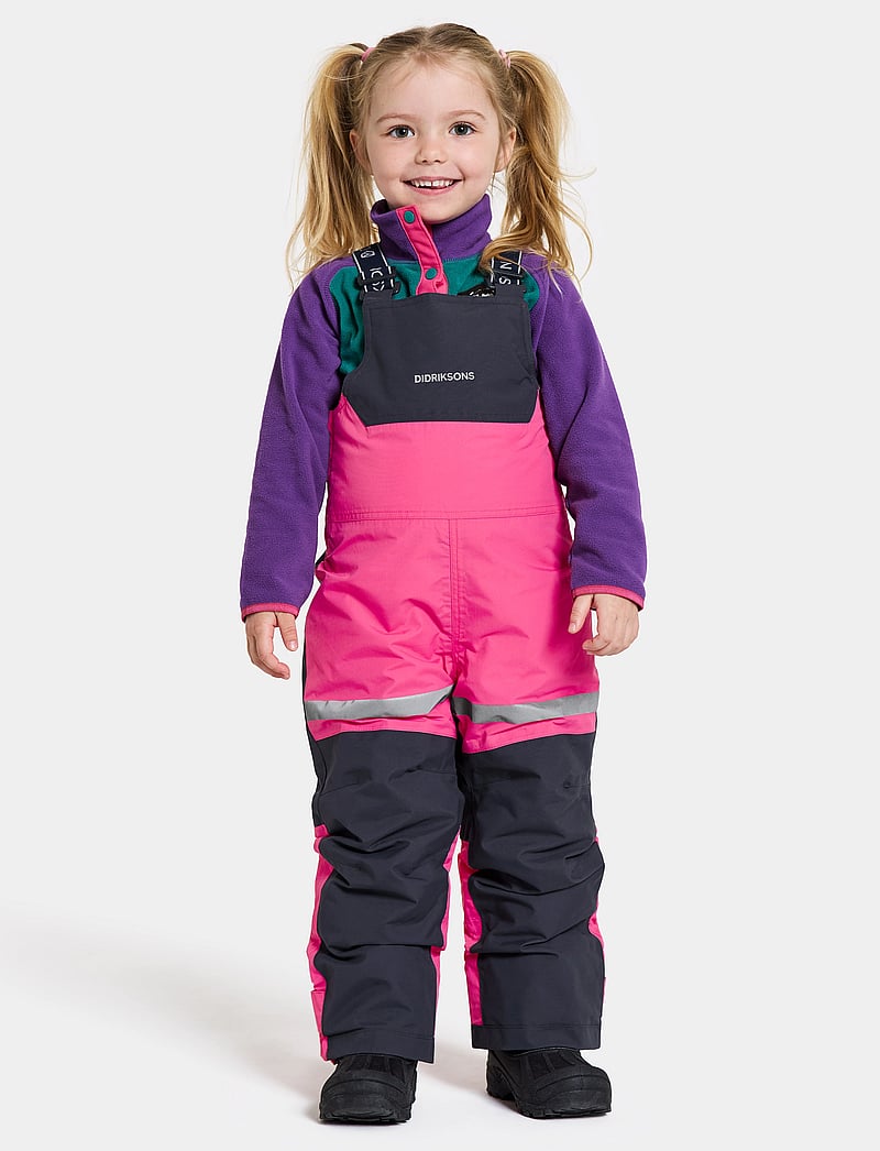 Didriksons - BJRVEN KD BIB PANT - suusapüksid - true pink - 0
