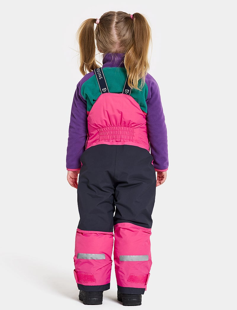 Didriksons - BJRVEN KD BIB PANT - suusapüksid - true pink - 5