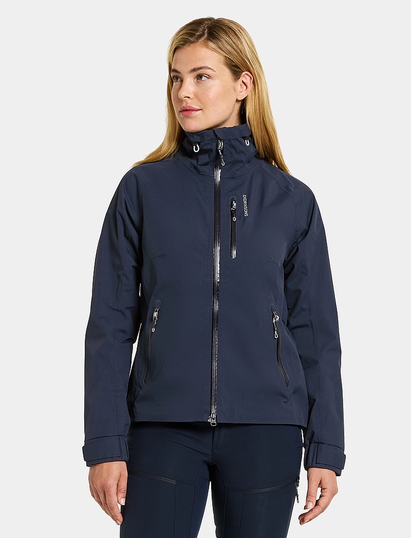 Didriksons - NJORD WNS JKT - utility jackets - dark night blue - 0