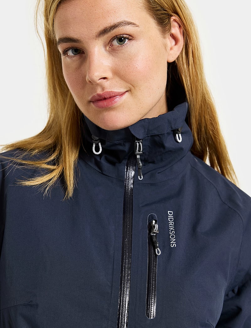 Didriksons - NJORD WNS JKT - utility jackets - dark night blue - 4