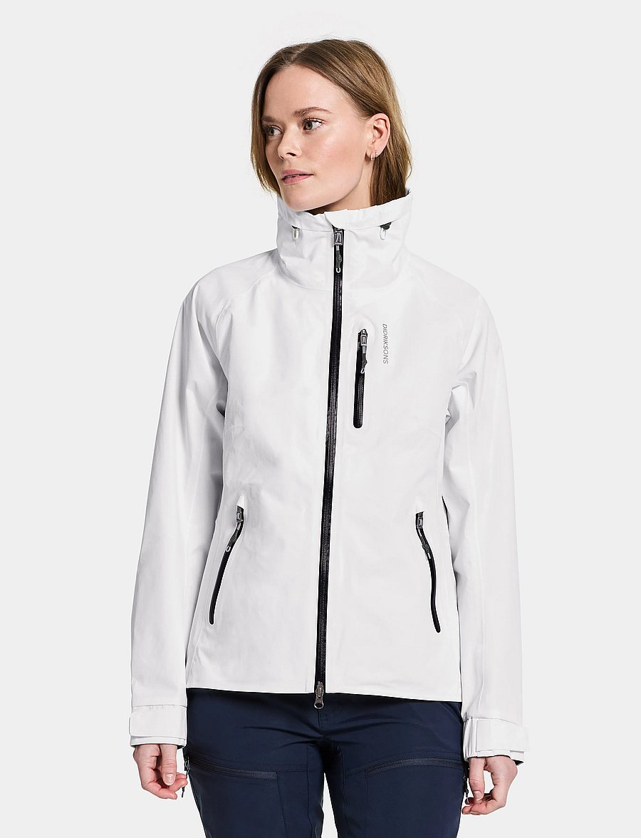 Didriksons - NJORD WNS JKT - freizeitjacken - snow white - 0