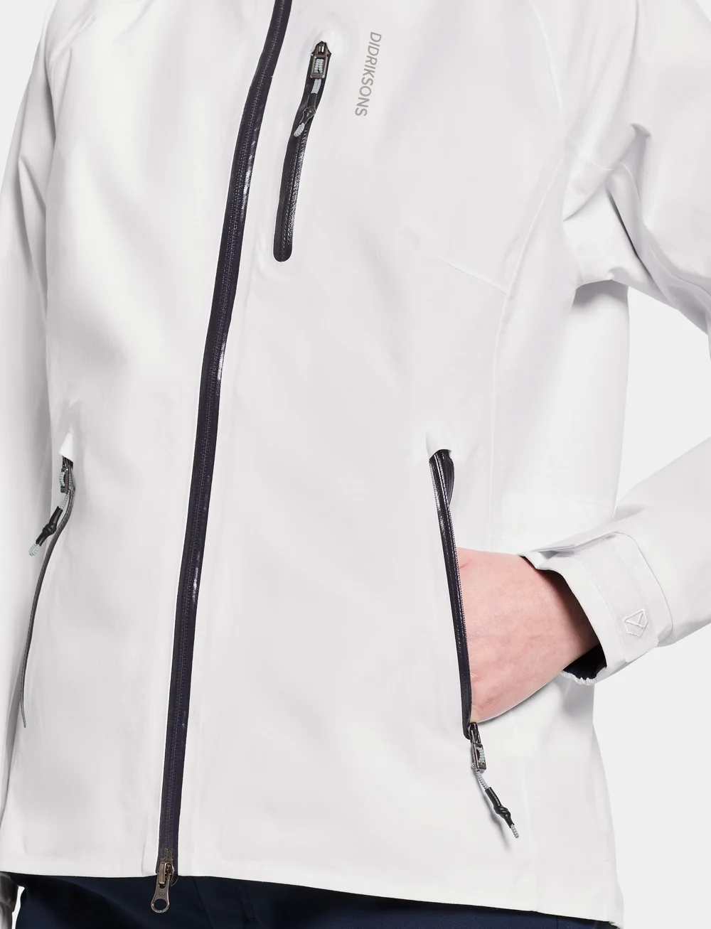 Didriksons - NJORD WNS JKT - sportsjakker - snow white - 3