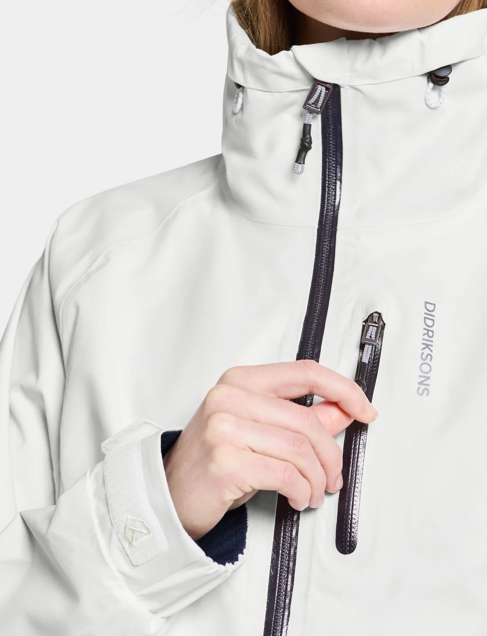 Didriksons - NJORD WNS JKT - sportsjakker - snow white - 4