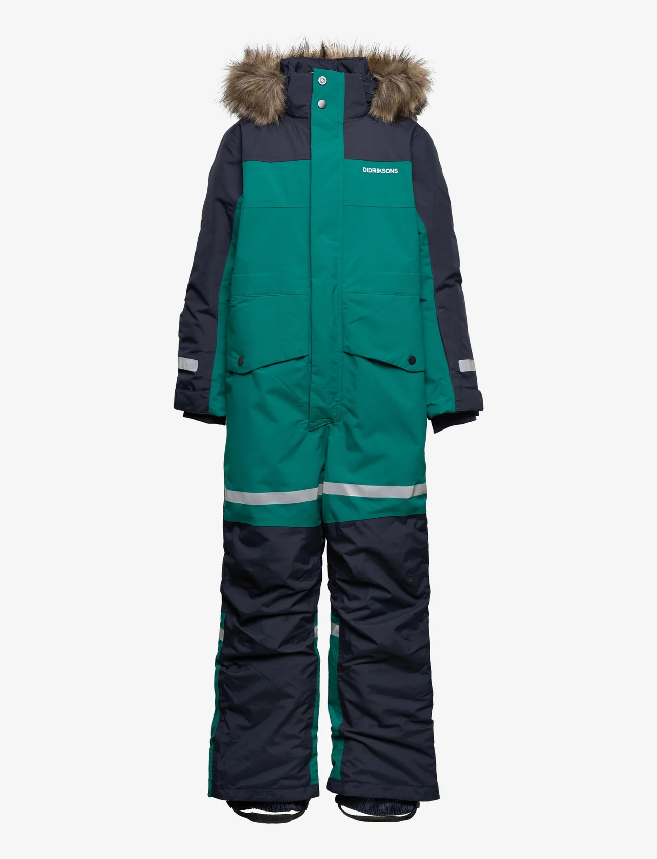 Didriksons - BJRVEN KDS COVER 2 - snowsuit - petrol green - 0