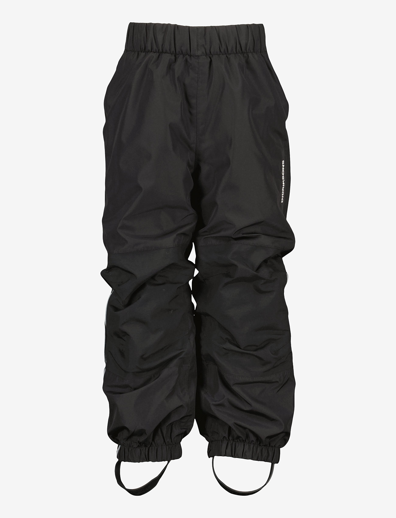Didriksons - NARVI KIDS PANT 2 - outdoor pants - black - 0