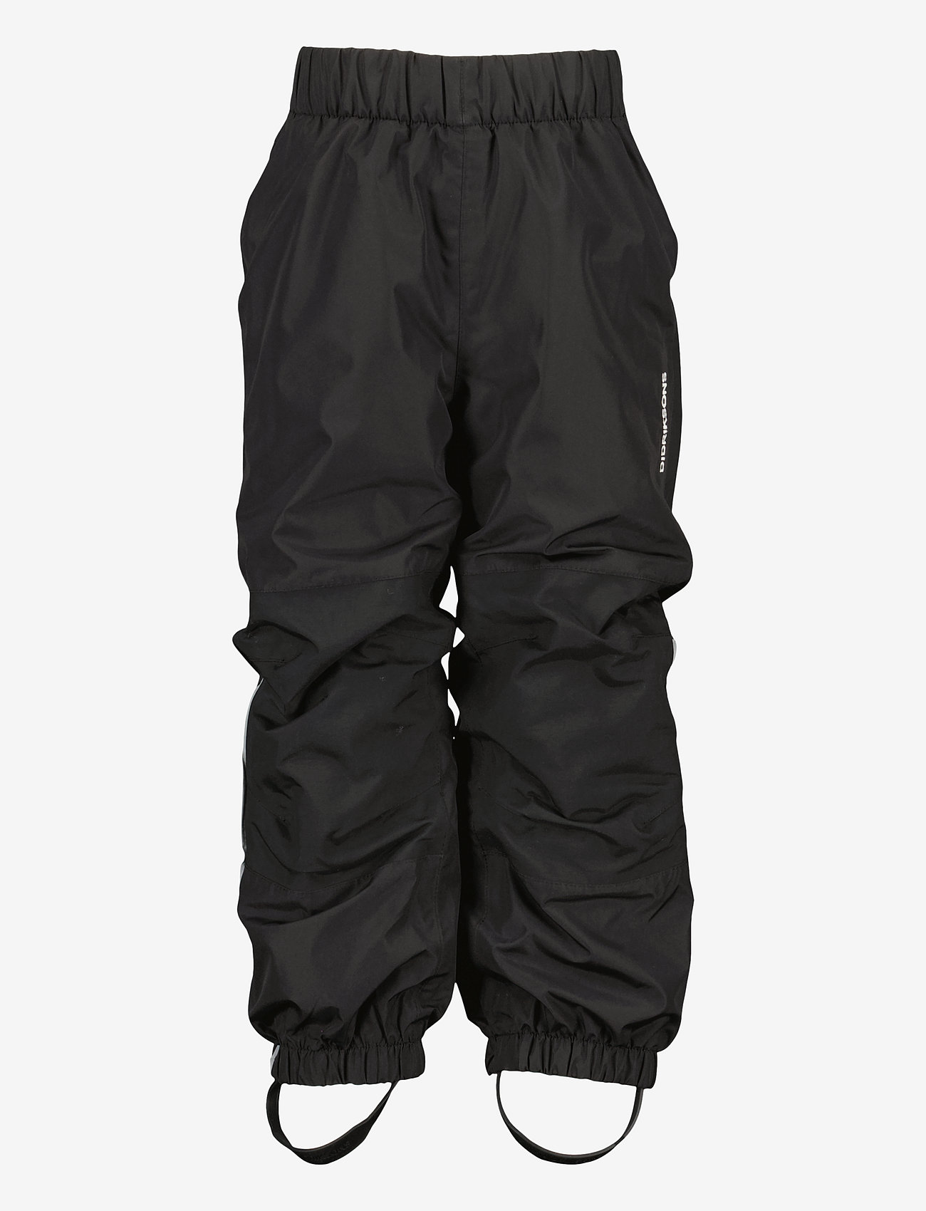 Didriksons - NARVI KIDS PANT 2 - outdoor pants - black - 1