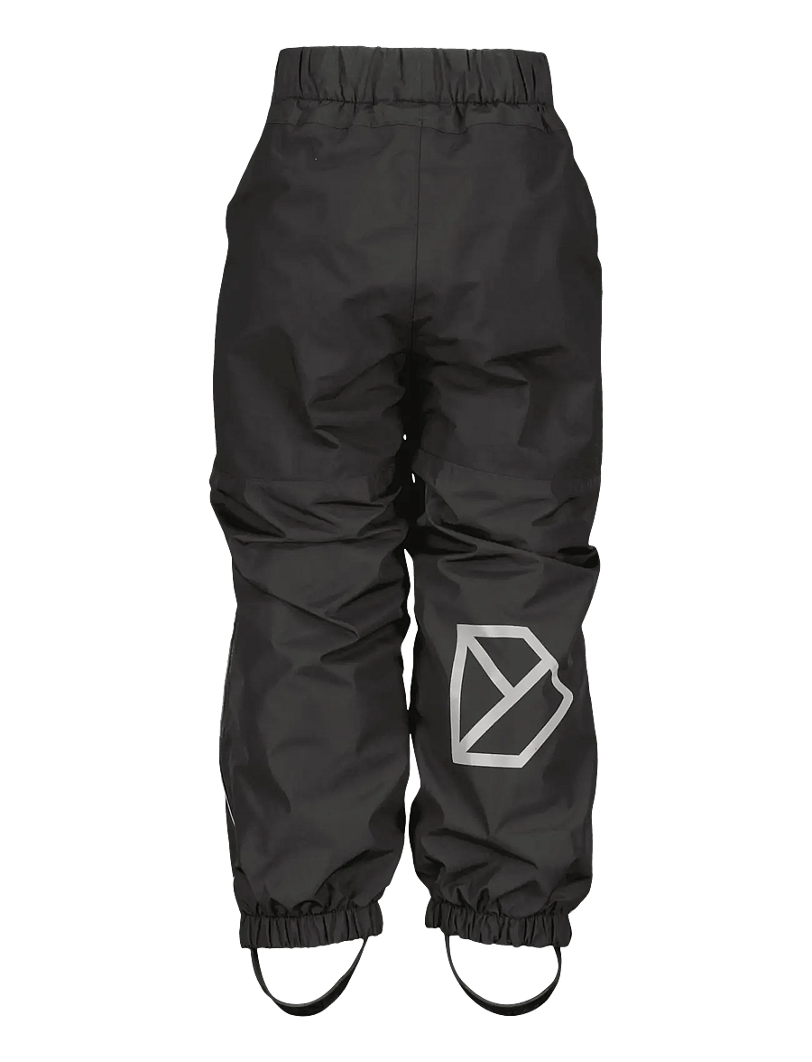 Didriksons - NARVI KIDS PANT 2 - skibukser - black - 2