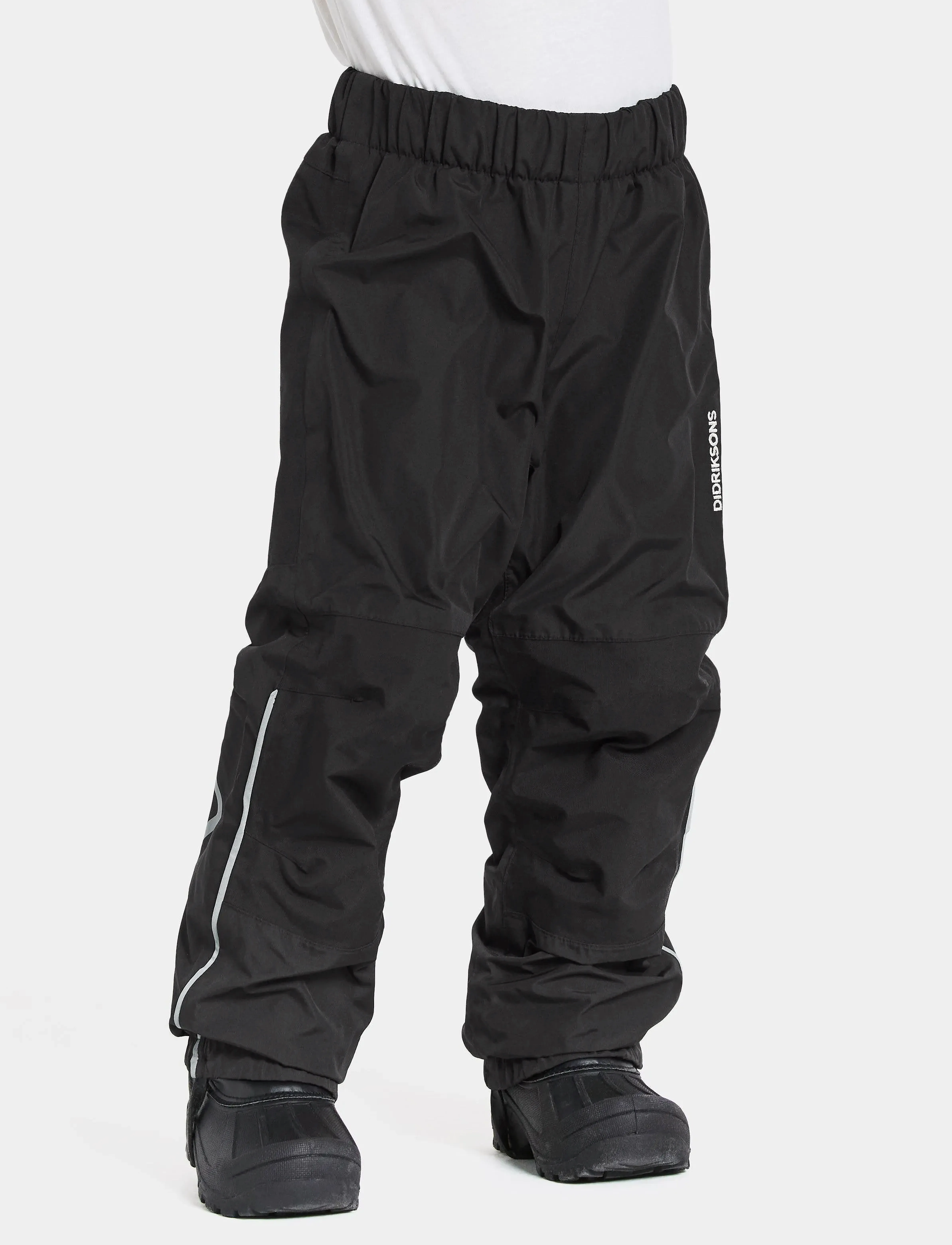 Didriksons Narvi Kids Pant 2, 98, Sport, Schwarz - Outdoor Pants, Kinder