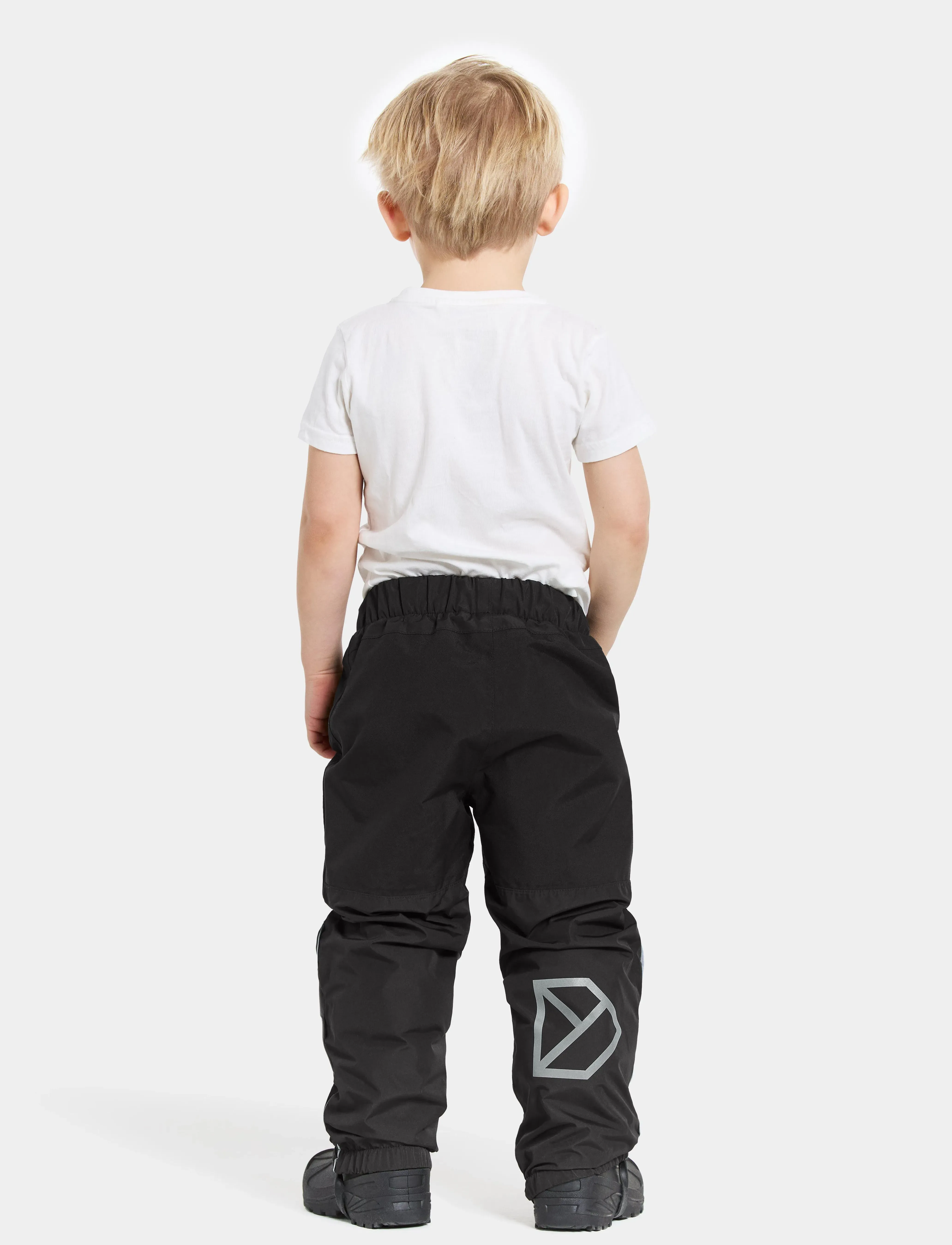 Didriksons - NARVI KIDS PANT 2 - overtræksbukser - black - 4