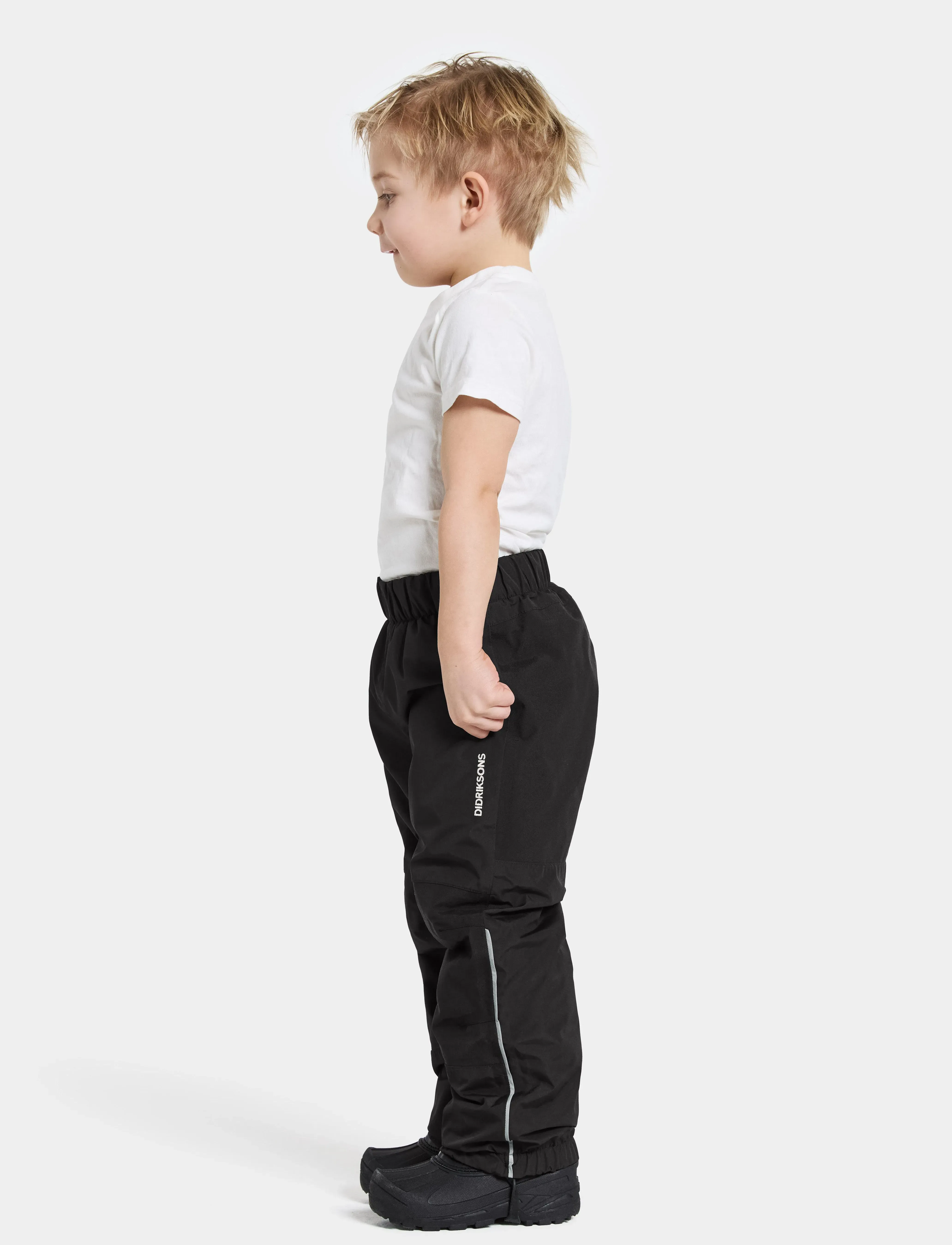 Didriksons - NARVI KIDS PANT 2 - overtræksbukser - black - 5
