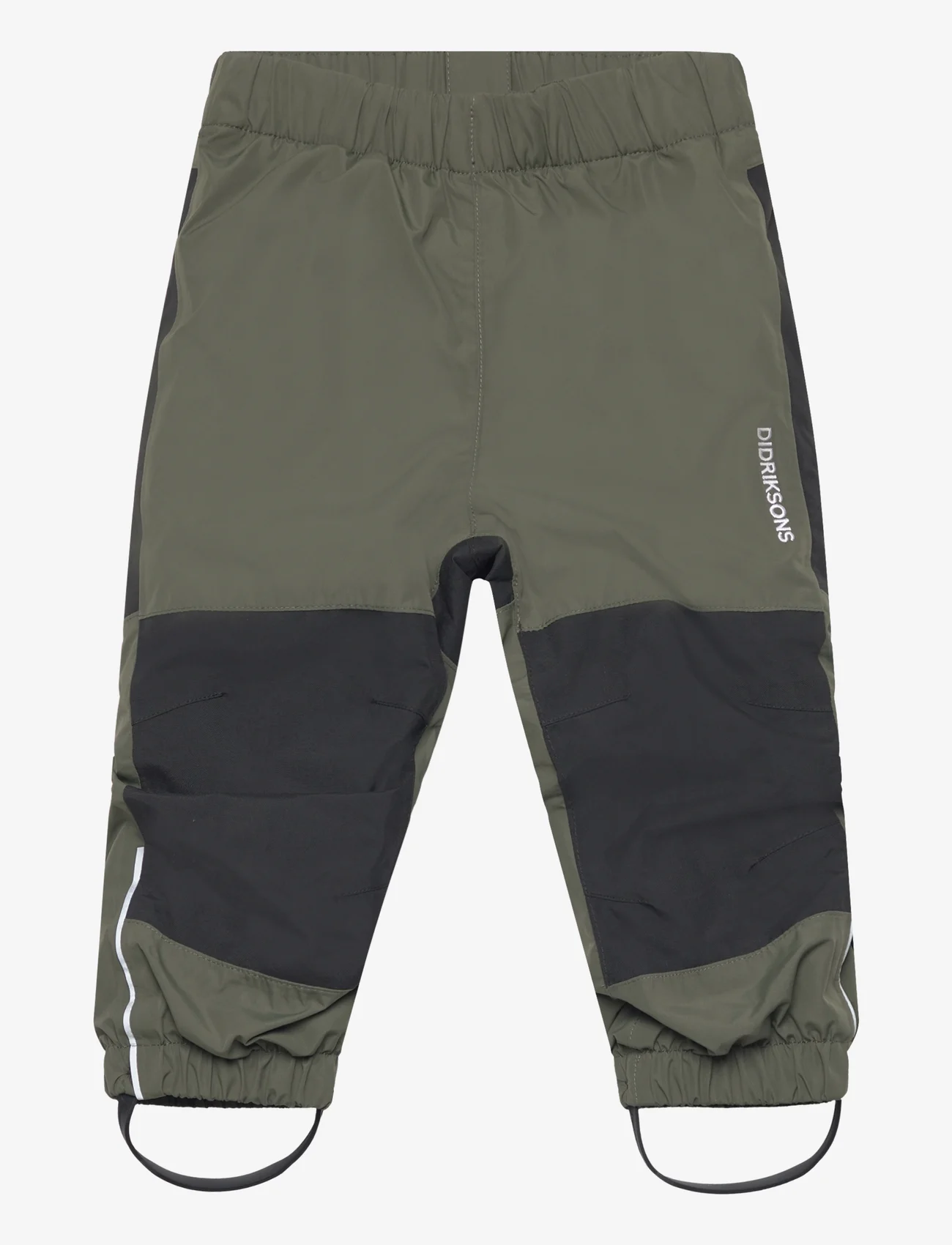 Didriksons - NARVI KIDS PANT 2 - bikses āra aktivitātēm - deep green - 0