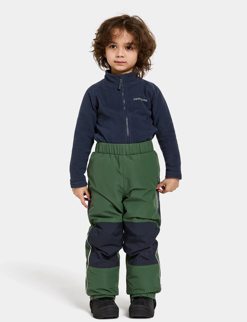 Didriksons - NARVI KIDS PANT 2 - suusapüksid - pine green - 3