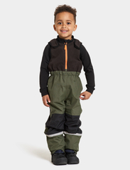 Didriksons - GORDON KIDS PANTS 3 - outdoor pants - deep green - 2
