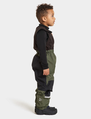 Didriksons - GORDON KIDS PANTS 3 - outdoor pants - deep green - 5