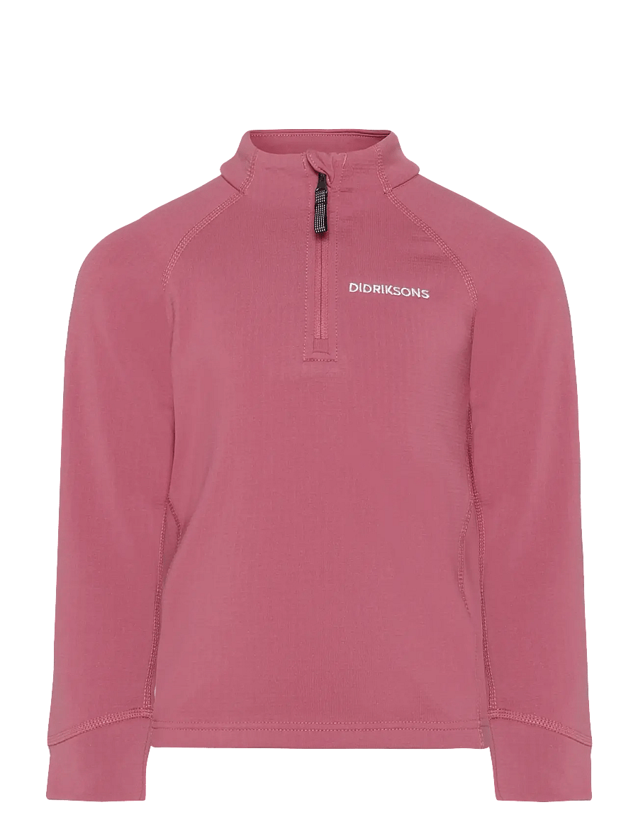 Didriksons - Jadis Kids' Set - aluskihina kantavad rõivakomplektid - heather pink - 1