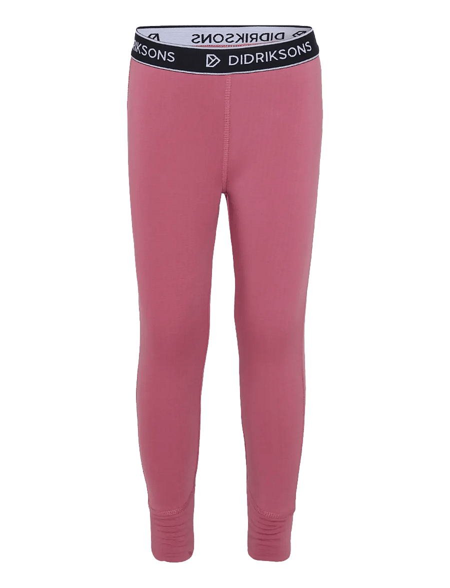 Didriksons - Jadis Kids' Set - aluskihina kantavad rõivakomplektid - heather pink - 2